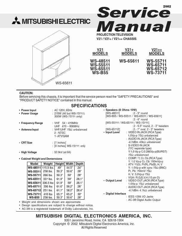 MITSUBISHI ELECTRIC WS-55711-page_pdf